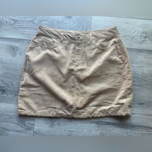 Ambiance Apparel Corduroy Beige
Mini Skirt preppy casual college Clueless 90s